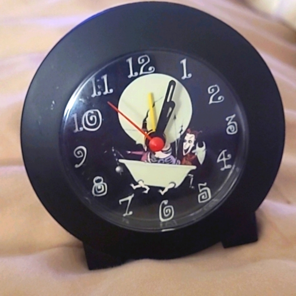 RARE Nightmare Before Xmas Alarm Clock